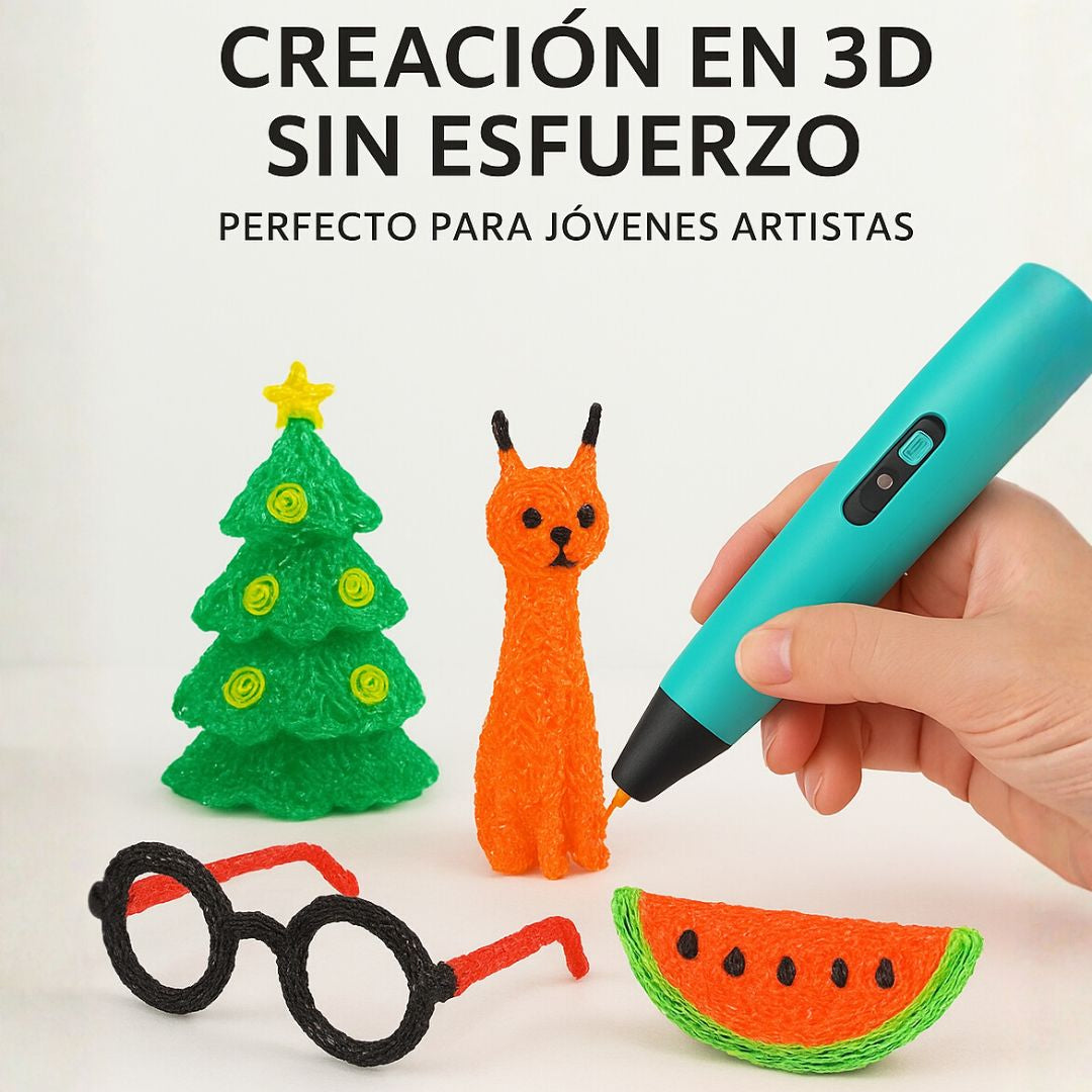 Lápiz 3D MagicPen – Crea, Diseña y Da Vida a tus Ideas en el Aire