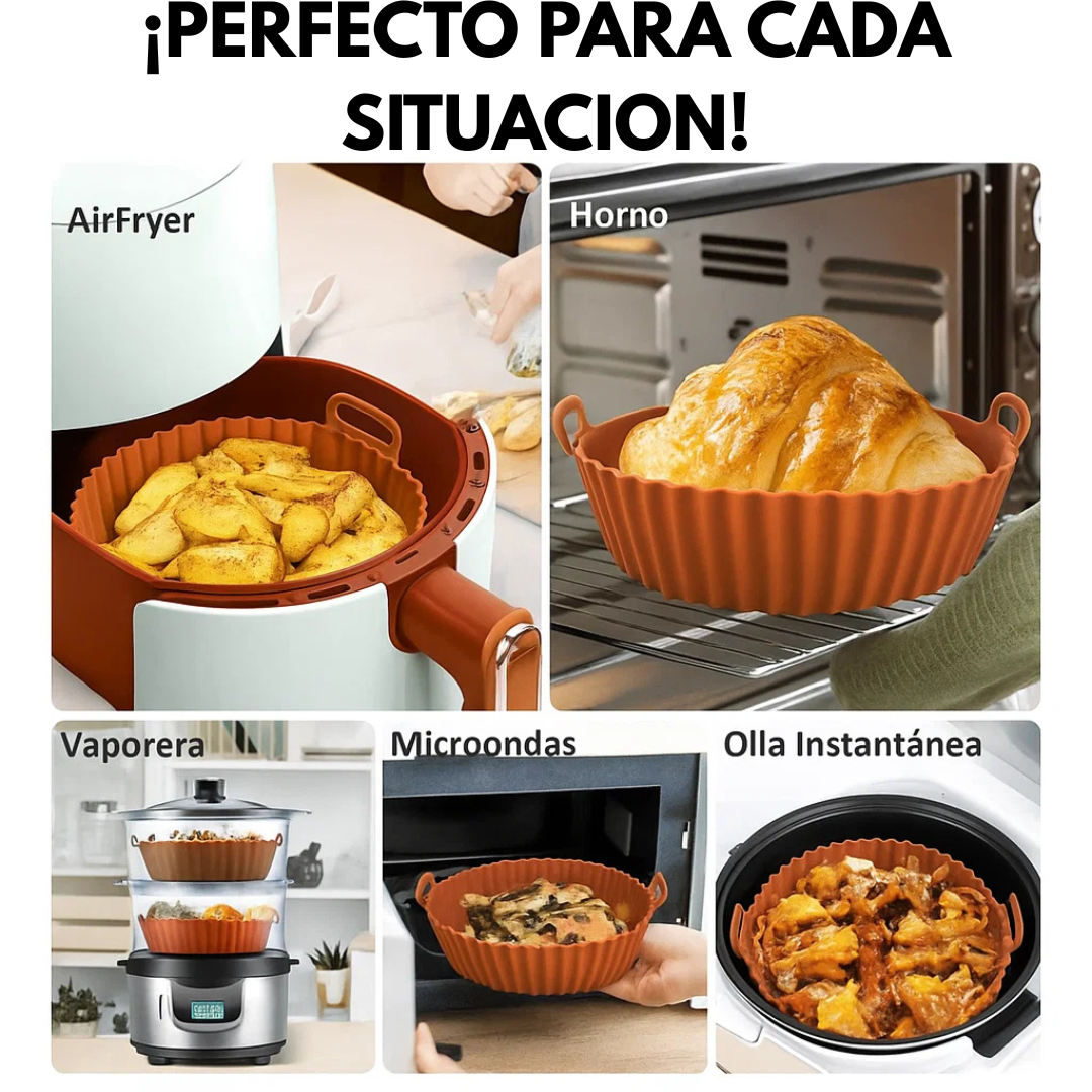 ¡PROMO 3X1! AirCrisp®️: El Molde Ideal para tu Freidora de Aire