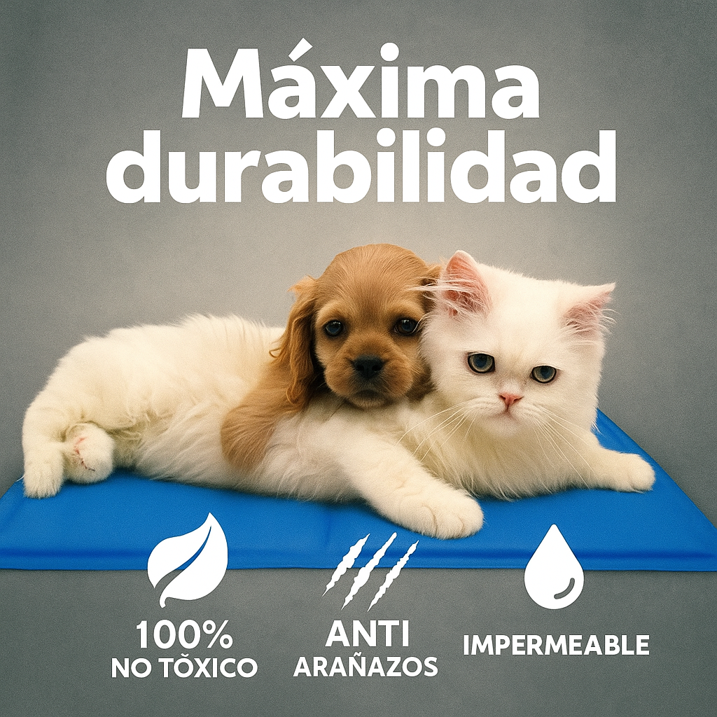 Manta Refrescante CoolPaw™ – Frescura Instantánea para tu Mascota