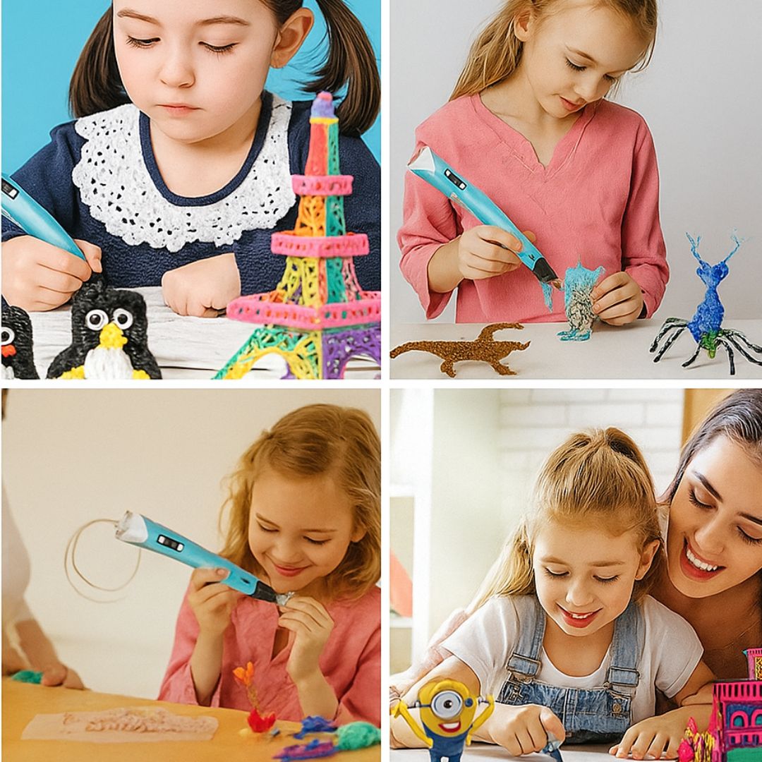Lápiz 3D MagicPen – Crea, Diseña y Da Vida a tus Ideas en el Aire