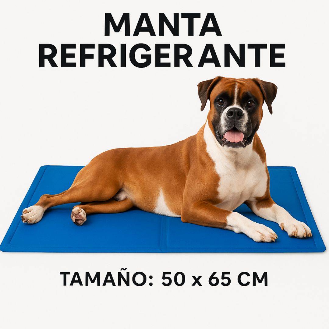 Manta Refrescante CoolPaw™ – Frescura Instantánea para tu Mascota