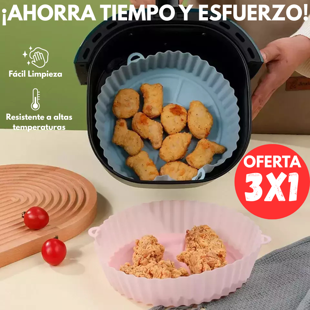 ¡PROMO 3X1! AirCrisp®️: El Molde Ideal para tu Freidora de Aire